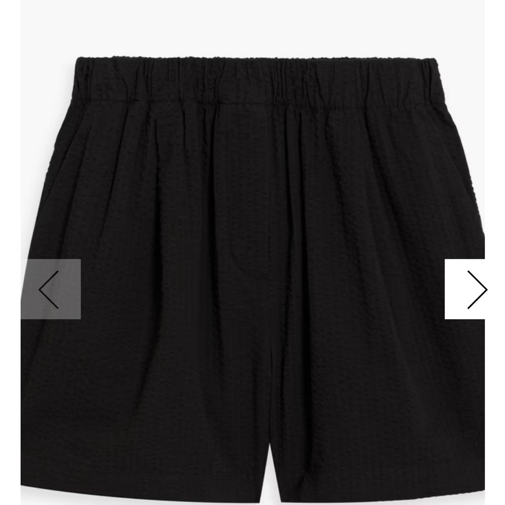 Solid and Striped x Sofia Richie Grainge The Rois Cotton Seersucker Shorts